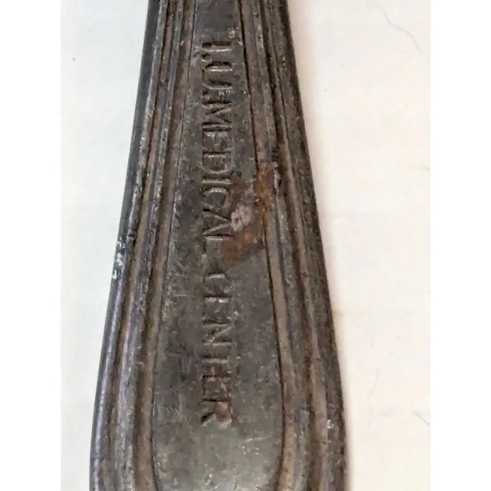 Vintage I.U. Medical Center Teaspoon Collectible Indiana University Flatware